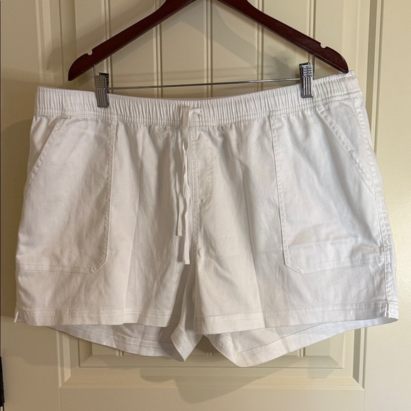 Buffalo David Bitton Drawstring Shorts Soft Tencel Pull on Jogger Women’s Sz XL - Picture 2 of 14